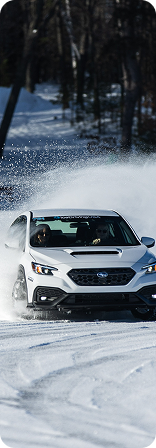 IceDrivingUSA car skid in action